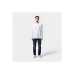 lumberjack MB FACTS Sweatshirt, S, 25KLUM102025420, Beyaz, Erkek
