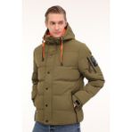Lumberjack ml 2KSYFA24MJ-22-34 4pr Hakı Erkek Kısa Kaban - 2XL - Haki - Turuncu