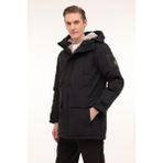 Lumberjack ML ENIGMA 3LE-86 4PR Siyah Erkek Uzun Kaban - 2XL