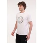 Lumberjack ML RENATO 11ITL414 5FX Beyaz Erkek Kısa Kol T-Shirt - XL