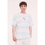 Lumberjack ml Strıpe 11HL110 5pr Turkuaz Erkek Kısa Kol T-Shirt - Mavi