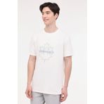 Lumberjack Ml Walter 11Wk1005 4FX Ekru Erkek Kısa Kol T-Shirt, 2XL