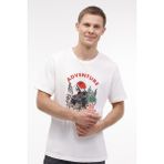 Lumberjack ml Wıld 11CG574 3pr Ekru Erkek Kısa Kol T-Shirt - Bej