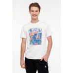 Lumberjack Ml Wılly 11ds1006 4fx Ekru Erkek Kısa Kol T-shirt Bej