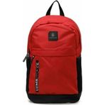 Lumberjack Olıver Sıyah Unisex Sırt Çantası Okul Çantası Laptop Bölmeli Kırmızı