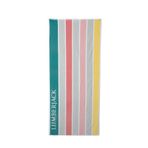lumberjack Plaj Havlusu Unisex PEMBE MULTI GRP H