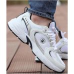 Lumberjack Pol Beyaz Kadın Sneaker Spor Ayakkabı V7 - Beyaz - Lacivert