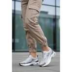 lumberjack PR-8523 Beyaz Açık Gri Kadın Comfort Günlük Sneaker Ayakkabı