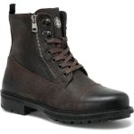 Lumberjack Ramones 1pr Hakiki Deri Fermuarlı Casual Günlük Erkek Bot - G24-Kahverengi