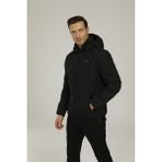 Lumberjack SN17 Henry Coat 1pr Siyah Erkek Kısa Kaban - 2XL