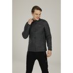 Lumberjack SN21 Perry Coat 1pr Erkek Siyah Mont - 101044987 - 2XL - Beyaz - Siyah