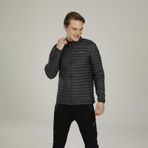 Lumberjack SN21 Perry Coat 1PR Gri Erkek Mont