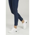 Lumberjack Tina Comfort Taban Kadın Cilt Unisex Sneaker Ayakkabı Beyaz Termo Taban Bağcıklı Tasarım ile Konforlu