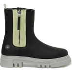 Lumberjack U.S. Polo Assn. Shura 3pr Siyah Kadın Chelsea Bot - Yeşil - Siyah