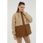lumberjack W-ct2008 Hannah Teddy Jac Camel Kadın 705 Mont
