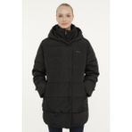 Lumberjack W-SN36 Karına Coat 2pr Siyah Kadın Uzun Kaban - XS