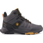 Lumberjack Waterproof Bot Erkek K.Gri-Sarı 40-45 Ortopedik Tekstil Bağcıklı Kışlık Rahat Taban