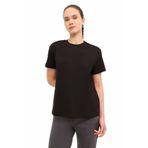 lumberjack WB 11ADA 6FX Siyah Kadın Kısa Kol T-Shirt