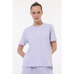 lumberjack WB 11ASYA-T Lila Kadın Kısa Kol T-Shirt