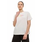 lumberjack WL 11KEMY Ekru Kadın Kısa Kol T-Shirt