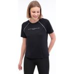 Lumberjack Wl Anısa 11MS425 5fx Siyah Kadın Kısa Kol T-Shirt - XL