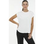 Lumberjack Wl Blair 4FX 101698574 11CT1092 Ekru Kadın T-shirt