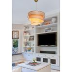 Lumen İstanbul Dorya Kumbeji Gold Şerit Sarkıt - Kum Beji