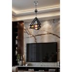 Lumen İstanbul Sorti Küre Sarkıt Krom - Siyah