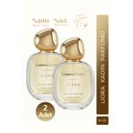 LumenaScent Liora Kadın Parfüm Floral Edp 50 ml 2 Adet