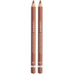 LUMENE Luminous Color Lipliner Kalıcı Ve Bakim Yapan Dudak Kalemi 2 Choco Oat (2 paketi)