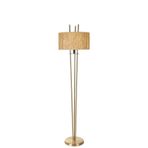Lumexx Belen Eskıtme Lambader Sılındır Bambu 07 Abajurlu
