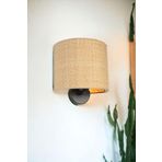 Lumexx Hasır Rattan Abajurlu Oval Aplık