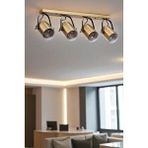 Lumexx London 4 Lü Sirali Eskitme Plafonyer Avize Çok Renkli