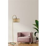 Lumexx Silindir Rattan Eskitme Abajurlu Kumru Lambader