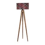 Lumexx Tripod Yanık Silindir 03 Abajurlu Lambader