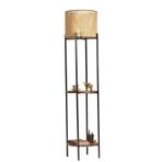 Lumexx Vega Siyah Rattan Başlıklı Lambader