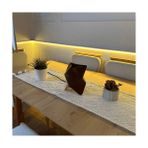 Lumiere Design Origami Modern Tasarımlı Şık Abajur |dekoratif Masa Lambası, Yatak Odası, Salon ve Ofis Aydınlatması - Kahverengi