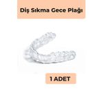 Lumieres Premium Diş Gıcırdatma Çene Sıkma Önceleyici Gece Plağı Koruyucu Uyku Aparatı 1 Adet