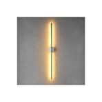 LUMINALED Modern Dekoratif Led Duvar Aplik 70 Cm Günışığı KROM 1 Adet ( PİLLİ )