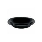 Luminarc 21 cm 6'lı Set Carine Noir Siyah Yemek Tabağı
