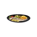 Luminarc 3'lü Servis Seti SİYAH 1 ADET 27CM SALATA- 2 ADET 33CM KAYIK TABAK