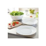 Luminarc Arcopal Cadix Beyaz 12 Parça 6 Kişilik Yemek Takımı.çeyiz Seti.servis-yemek Tabağı.