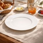 Luminarc Everyday Temperli Beyaz 24 cm Servis Tabağı