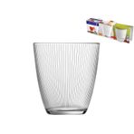 Luminarc Stripy – 3 bardak seti, şeffaf, 31 cl şeffaf