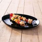 Luminarc Temperli Barbekü 33 cm Siyah Servis Tabağı