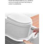 Lumindra 3.2M Banyo Küvet Mutfak Lavabo Su Sızdırmaz Bant Su Geçirmez Kenar Bandı Sızdırmazlık Tamir Beyaz