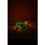 Luminocrafts El Yapımı Cam Mozaik Lamba, Turtle (Kaplumbağa) Gece Lambası, Yoga Meditasyon Işığı, Bali El Yapımı Dekoratif Lamba, Çocuk Odası Lamba Işık (Ketut)