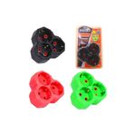 Luminoo KINETEX GOLYAT PRİZ ÜÇLÜ PAPATYA DESENLİ EĞLENCELİ RENKLİ 16A-250V
