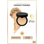 Luminous Silk Compact Powder Mat Bitişli Toz Pudra - 02 Natural Beige