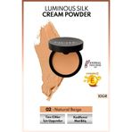 Luminous Silk Cream Powder Patakrem Mat Bitişli Pudra Fondöten - 02 Natural Beige